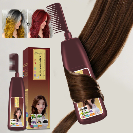 Home-Use Comb-In Hair Color Shampoo
