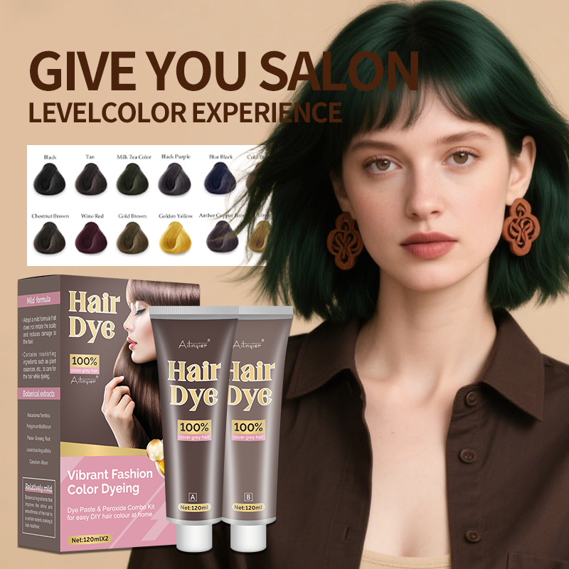 Home Use Hair Color Kit (Cream+Hair Oxidant)
