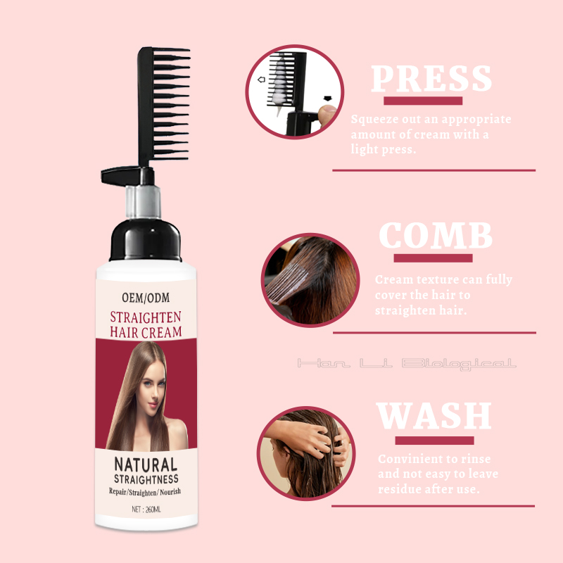 Usage of Protein Keratin Hair Straightening Cream