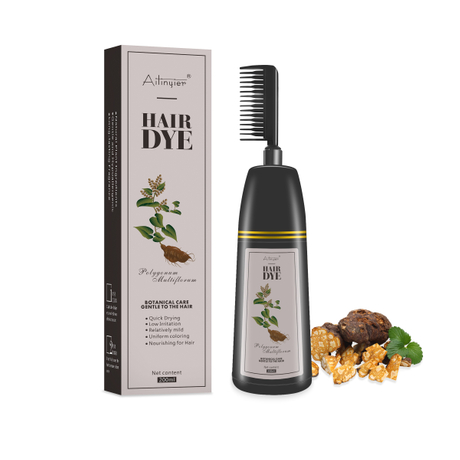 Home-Use Comb-In Hair Color Shampoo