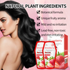 100% couvrent les cheveux de cheveux blancs de pomme noire crème