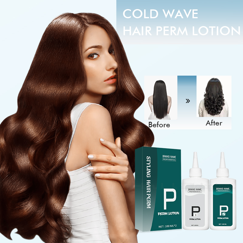 Effect display of Bottled Hair Cold Perm Lotion