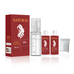 Herbal Extracts Multi-colors Foam Hair Coloring Dye Shampoo