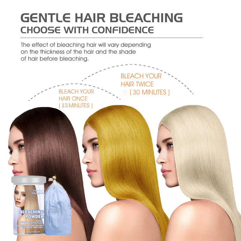 Fashion High Level Hair Bleach Powder (3)