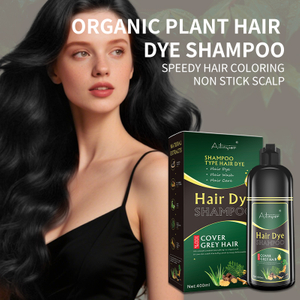 Customized 400ml Semi-Permanent Herbal Hair Color Shampoo