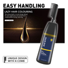 Hair Color Shampoo with Comb