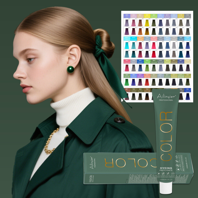 Permanent Single Tube Oxidize Hair Color Cream