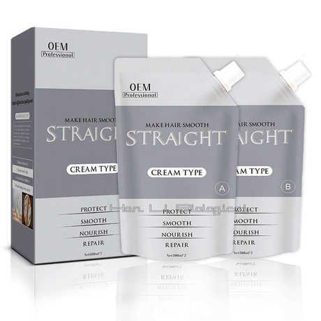 Silky Long-Lasting Permanent Hair Straightener