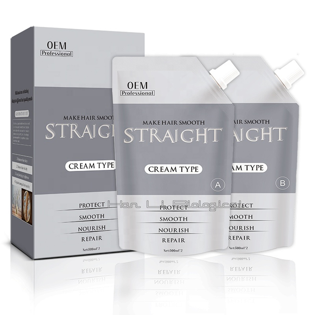 Silky Hair Permanent Hair Straightening Cream