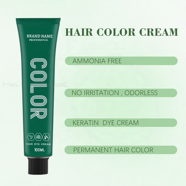 Long-lasting color retention Hair Dye Cream