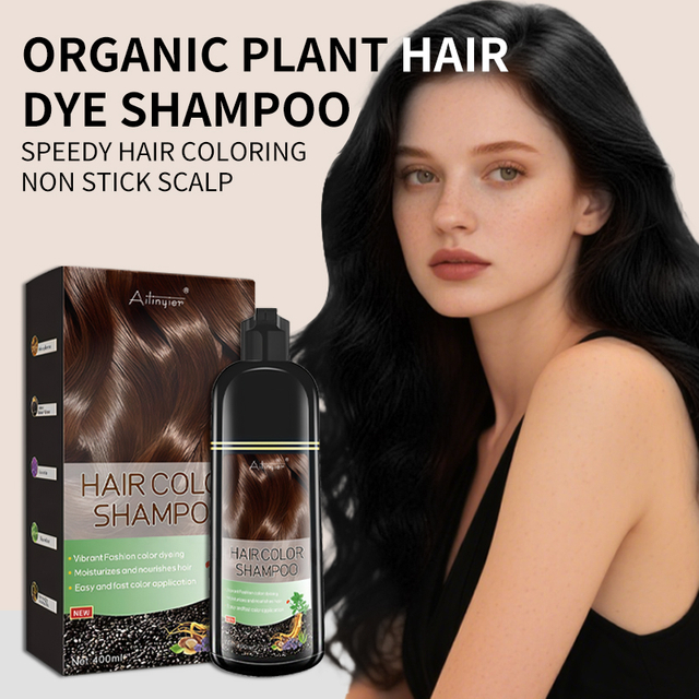 Dye capillaire tout-en-un et shampooing de revitalisant