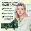 Crème de couleur de cheveux purement naturelle
