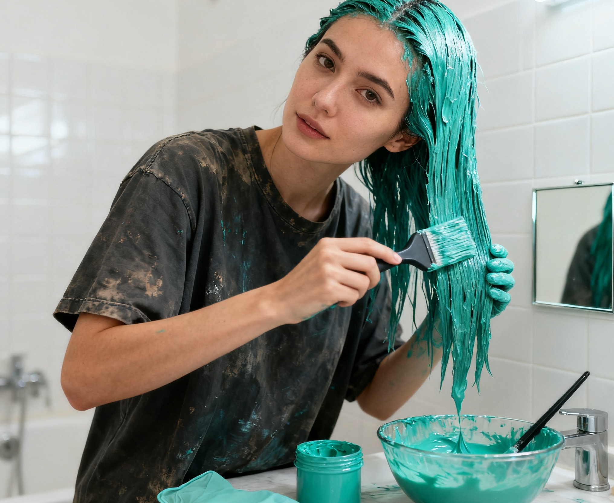 Teal Hair Color
