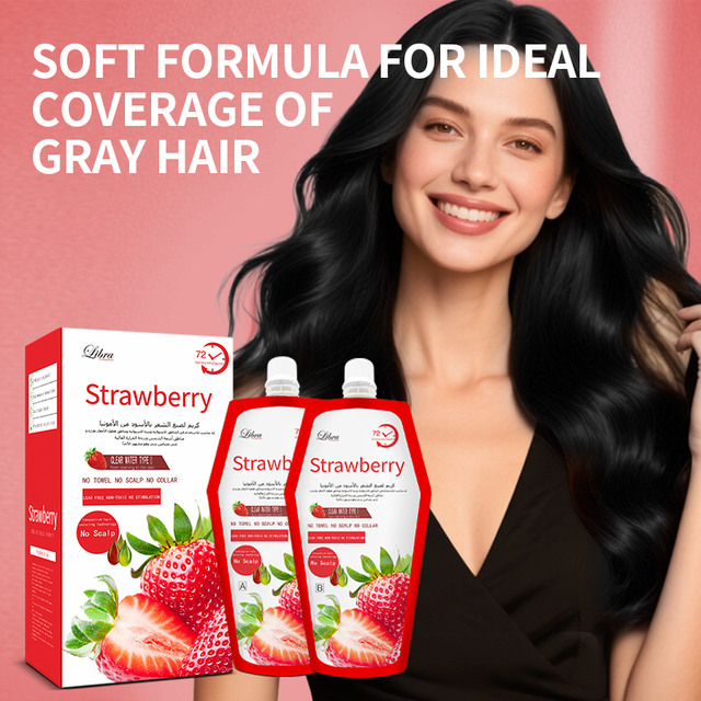 100% Cover White Hair Apple Hair Black Cream