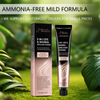 Single Tube Black Hair Color Cream